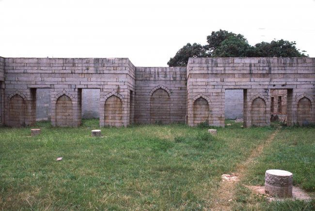 The Ashab Mosque, qibla wall, 14th or 16th century, Quanzhou, China, Credit: Cherie Wendelken 