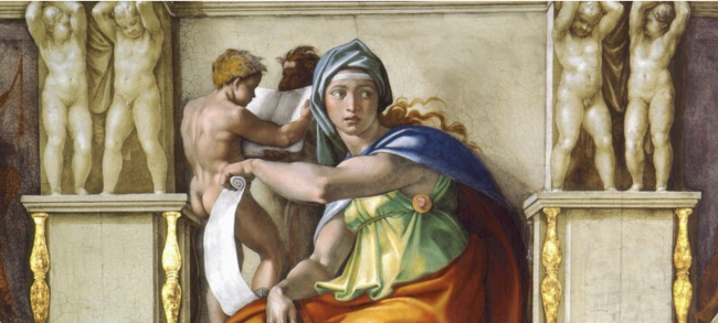 woman by Michelangelo
