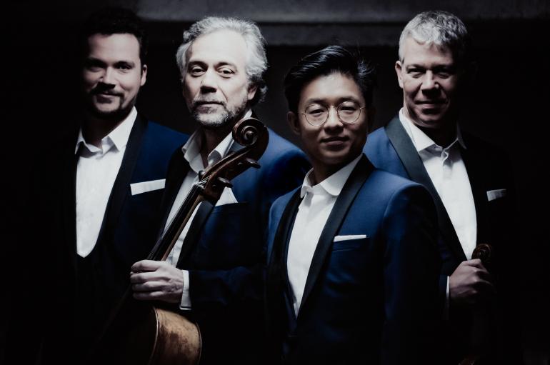 Members of string quartet Quatuor Diotima