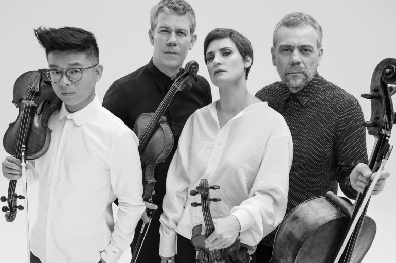 Quatuor Diotima black and white
