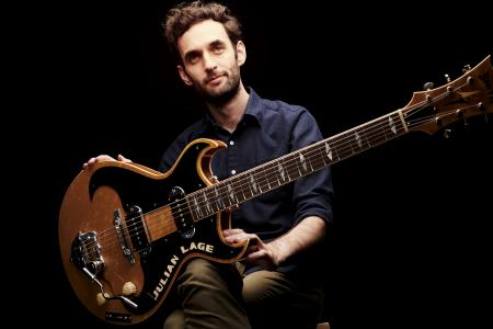 Julian Lage with guitar