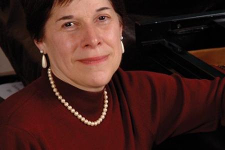 Cynthia Raim at piano