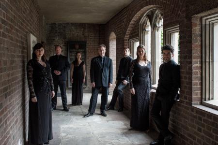Tenebrae choir in brick walkway