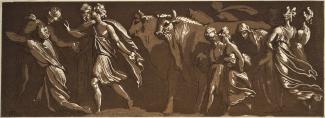 Conrad Martin Metz, "Three Horsemen in Roman Costume" (1791). Courtesy of the Smart Museum of art.