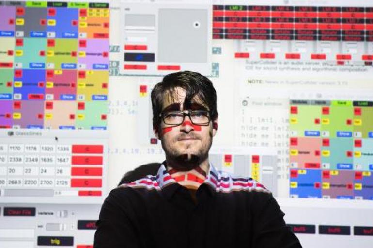 Sam Pluta electronic music