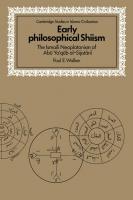 Early Philosophical Shiism: The Ismaili Neoplatonism of Abū Yaʿqūb al-Sijistānī